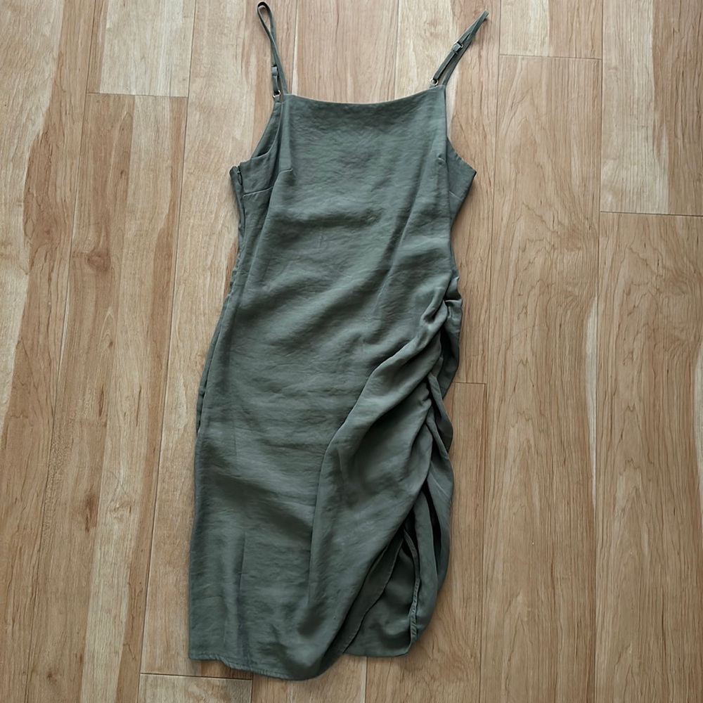 J.O.A Tank Dress with Ruched Side Retail